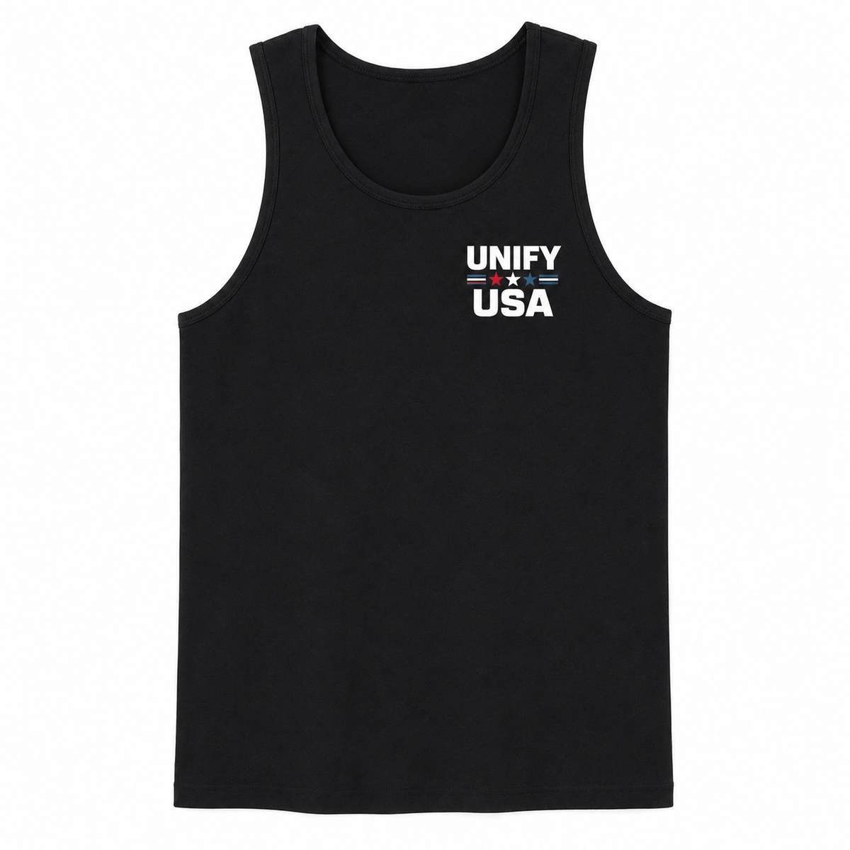 UNIFY USA America 250 tank black front chest logo