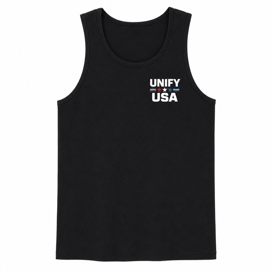 UNIFY USA America 250 tank black front chest logo